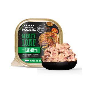 אבסולוט הוליסטיק כבש מעדן פטה לכלב