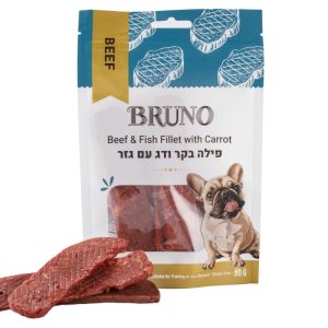 פילה בקר ודג עם גזר